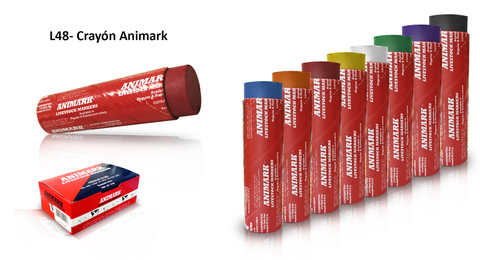 Crayón marcador para ganado | Identifica y protege | Proansa